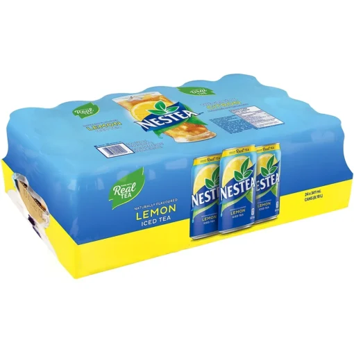 Nestea Lemon Soft Drinks, Cans, Pack Of 12